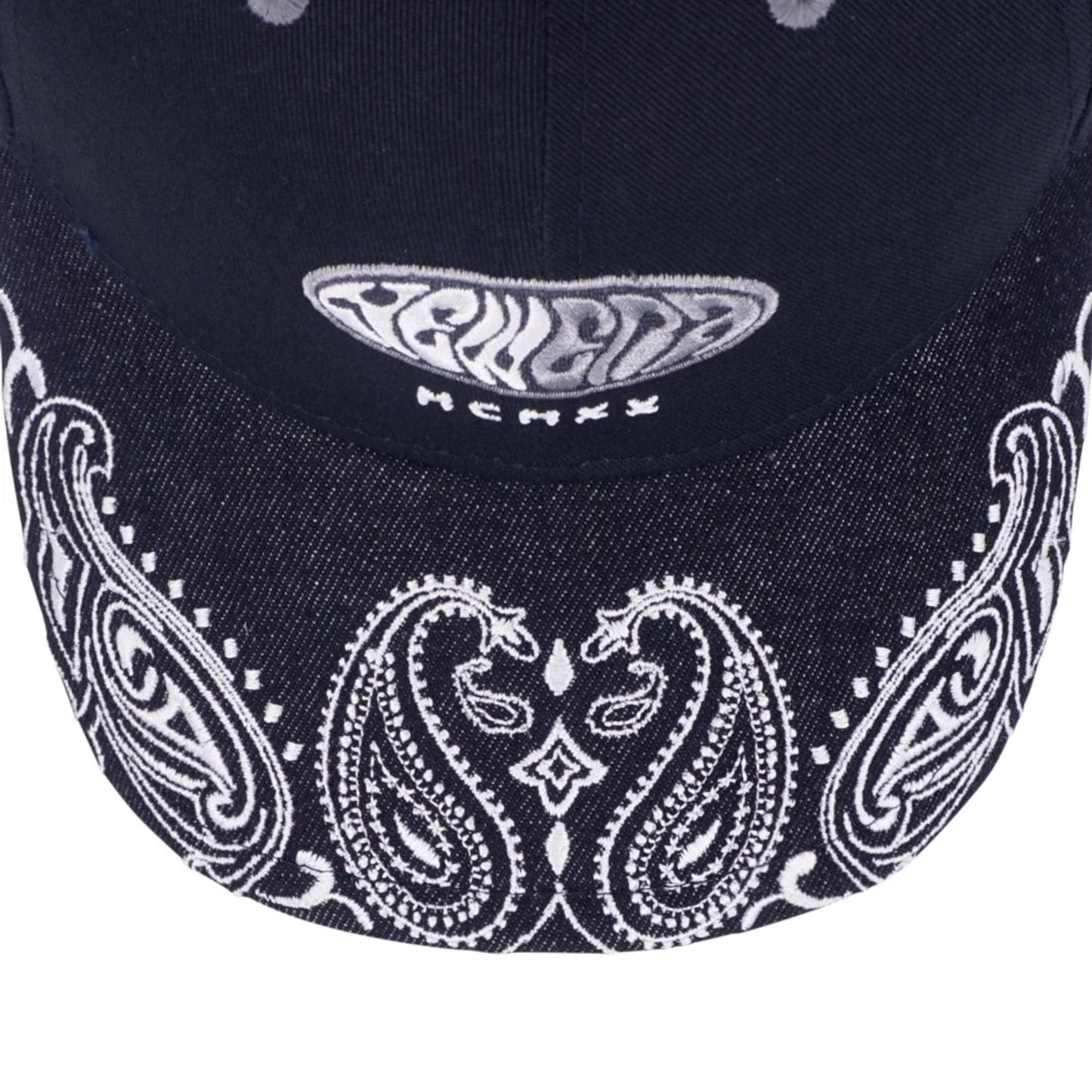 This is a New Era Street Swing Black 9FORTY Adjustable Cap 4