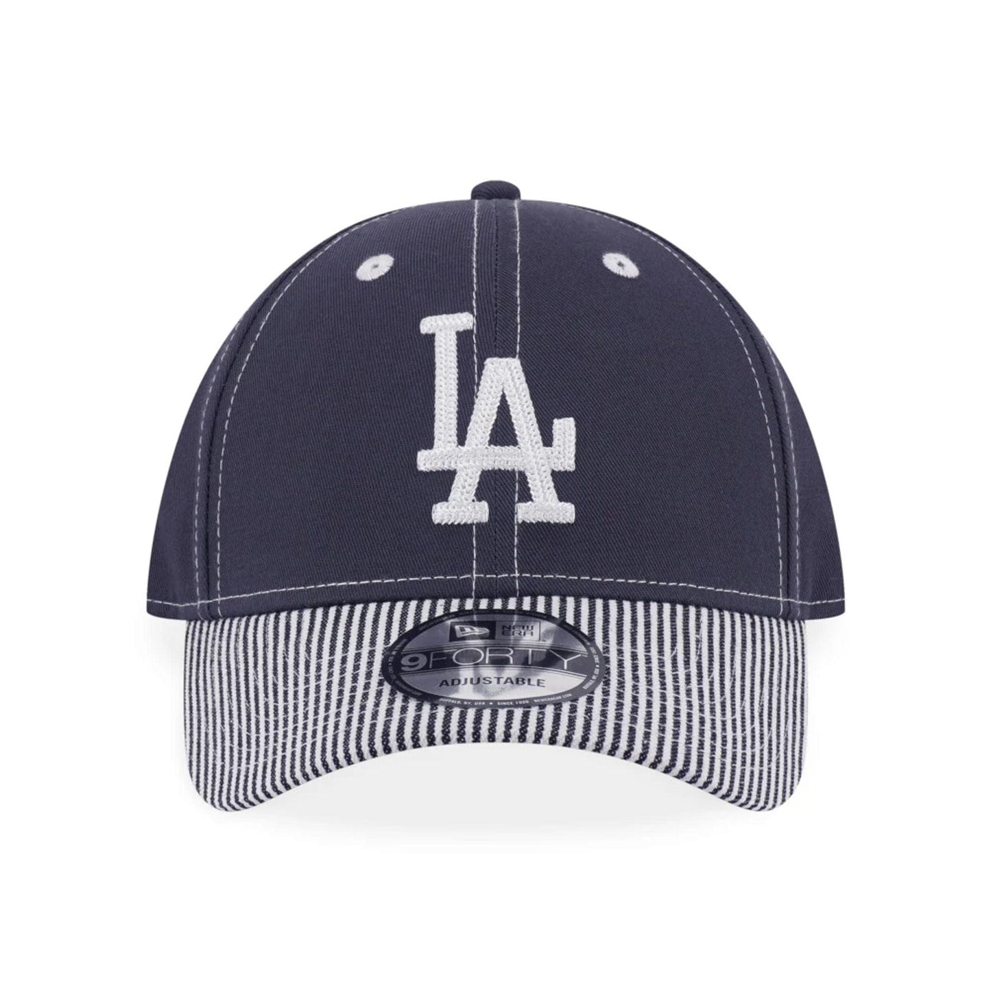This is a LA Dodgers MLB Patchwork Dark Grey 9FORTY Adjustable Cap 2