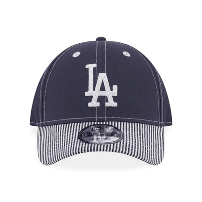 This is a LA Dodgers MLB Patchwork Dark Grey 9FORTY Adjustable Cap 2