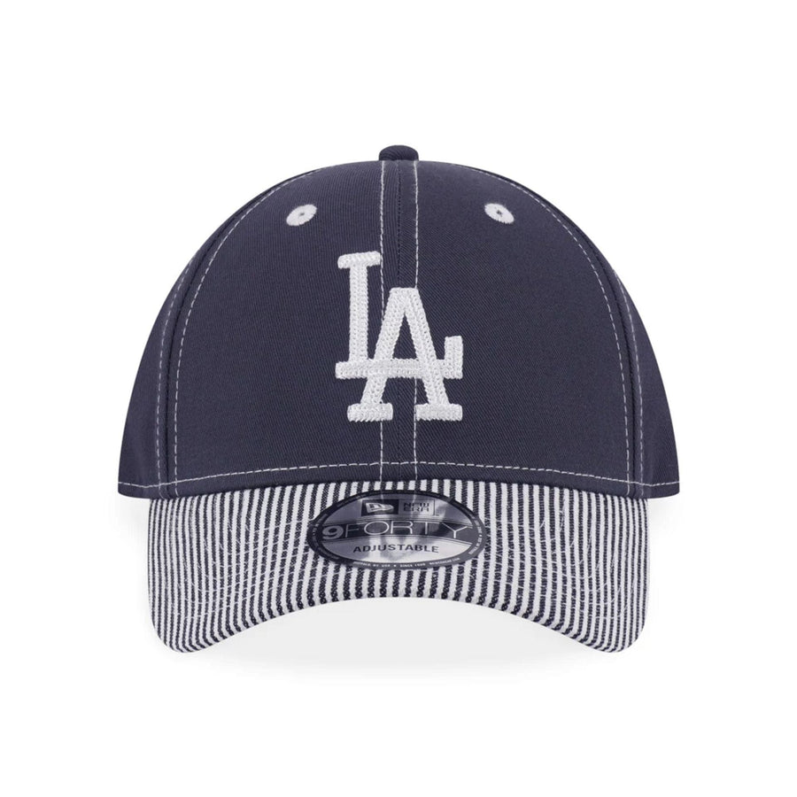 This is a LA Dodgers MLB Patchwork Dark Grey 9FORTY Adjustable Cap 2