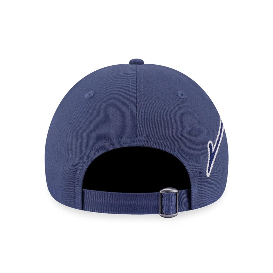 This is a New Era Basic Dark Blue 9FORTY Adjustable Cap 3