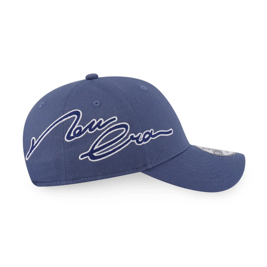 This is a New Era Basic Dark Blue 9FORTY Adjustable Cap 4