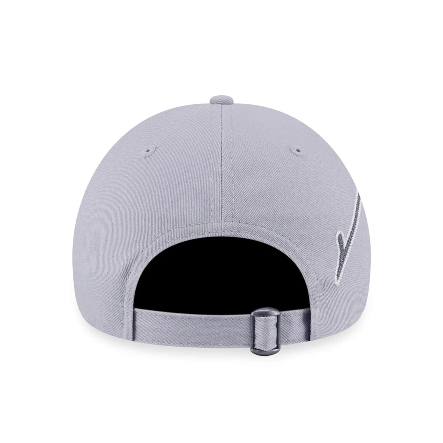 This is a New Era Basic Grey 9FORTY Adjustable Cap 3