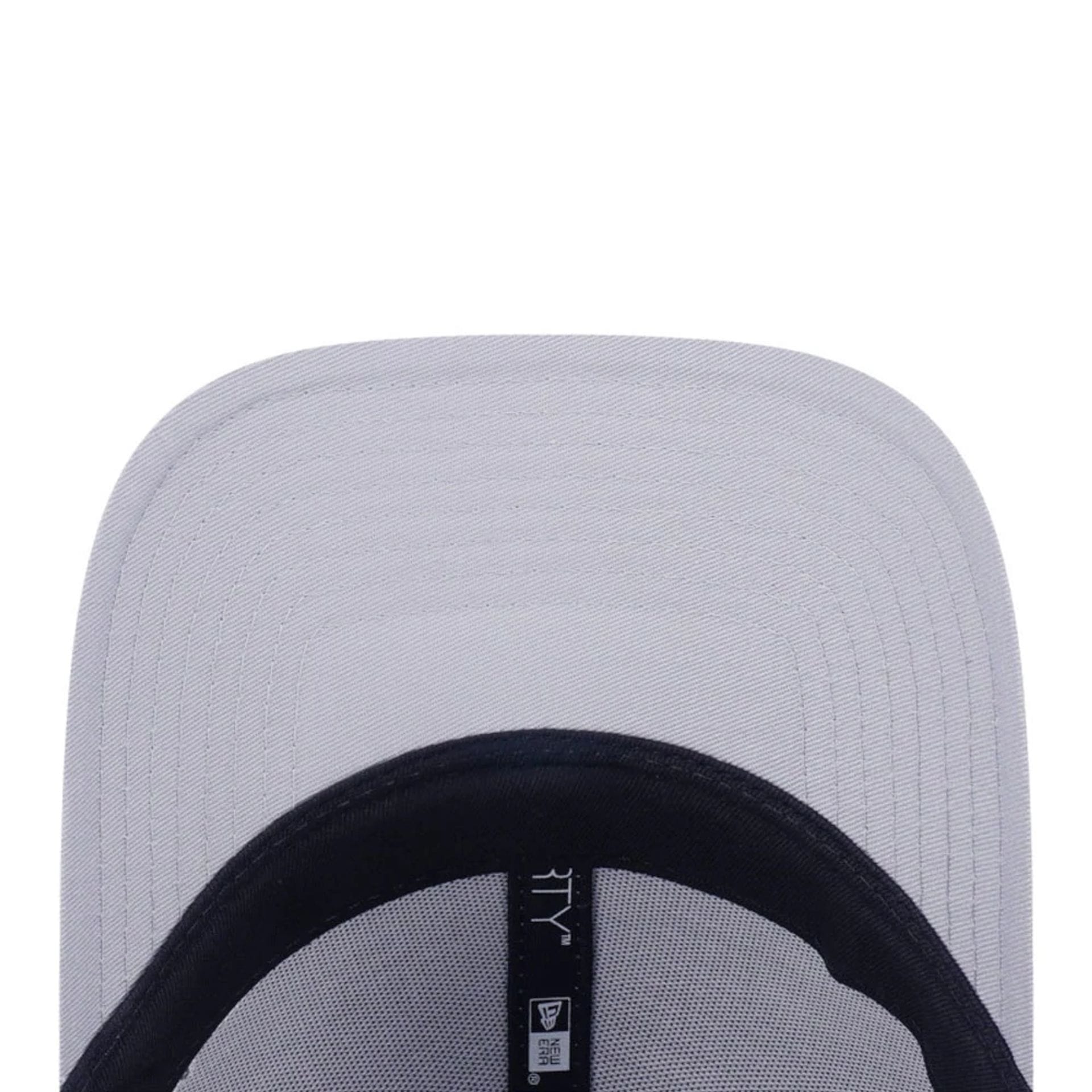 This is a New Era Basic Grey 9FORTY Adjustable Cap 5