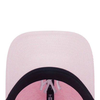 This is a New York Yankees MLB Pastel Pink 9FORTY Adjustable Cap 4