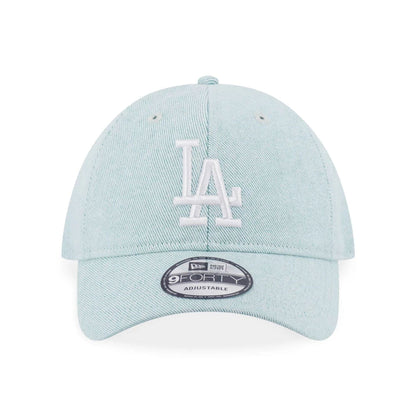 This is a LA Dodgers MLB Pastel Open Green 9FORTY Adjustable Cap 2