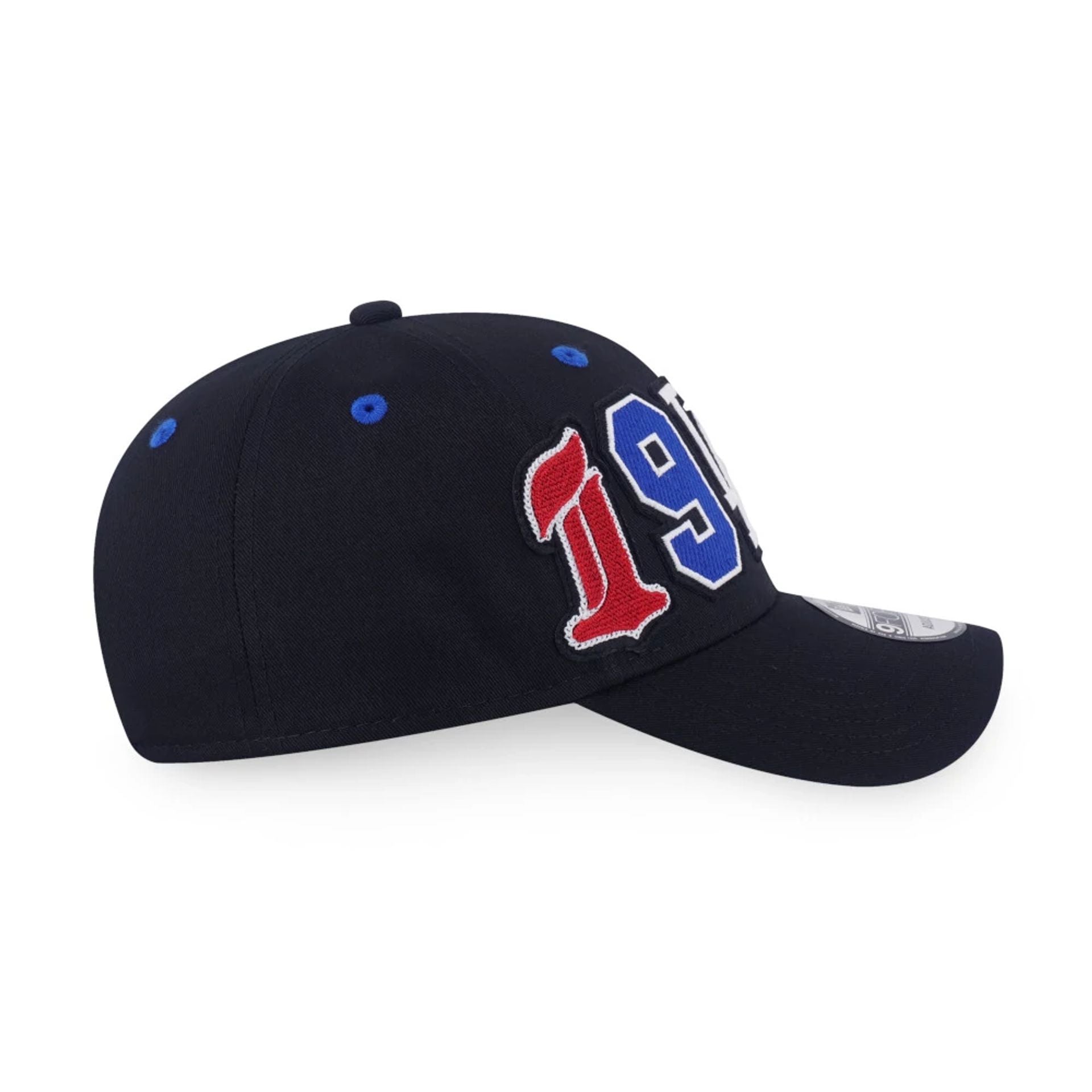 This is a LA Dodgers MLB League Patch Black 9FORTY Adjustable Cap 4