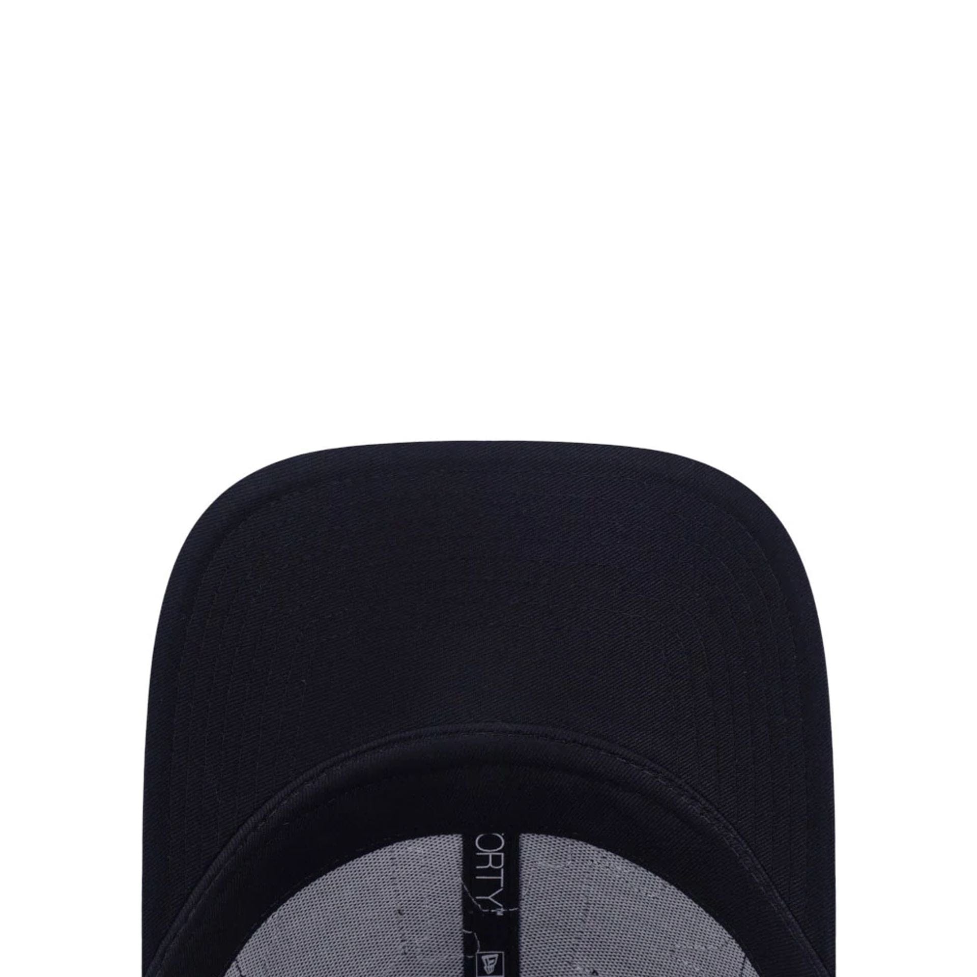 This is a LA Dodgers MLB League Patch Black 9FORTY Adjustable Cap 5