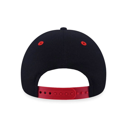 This is a Chicago Bulls NBA League Patch Black 9FORTY Adjustable Cap 3