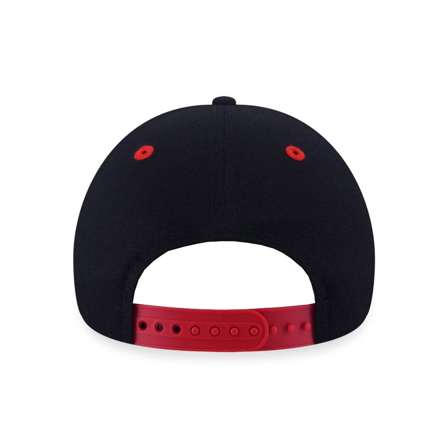 This is a Chicago Bulls NBA League Patch Black 9FORTY Adjustable Cap 3