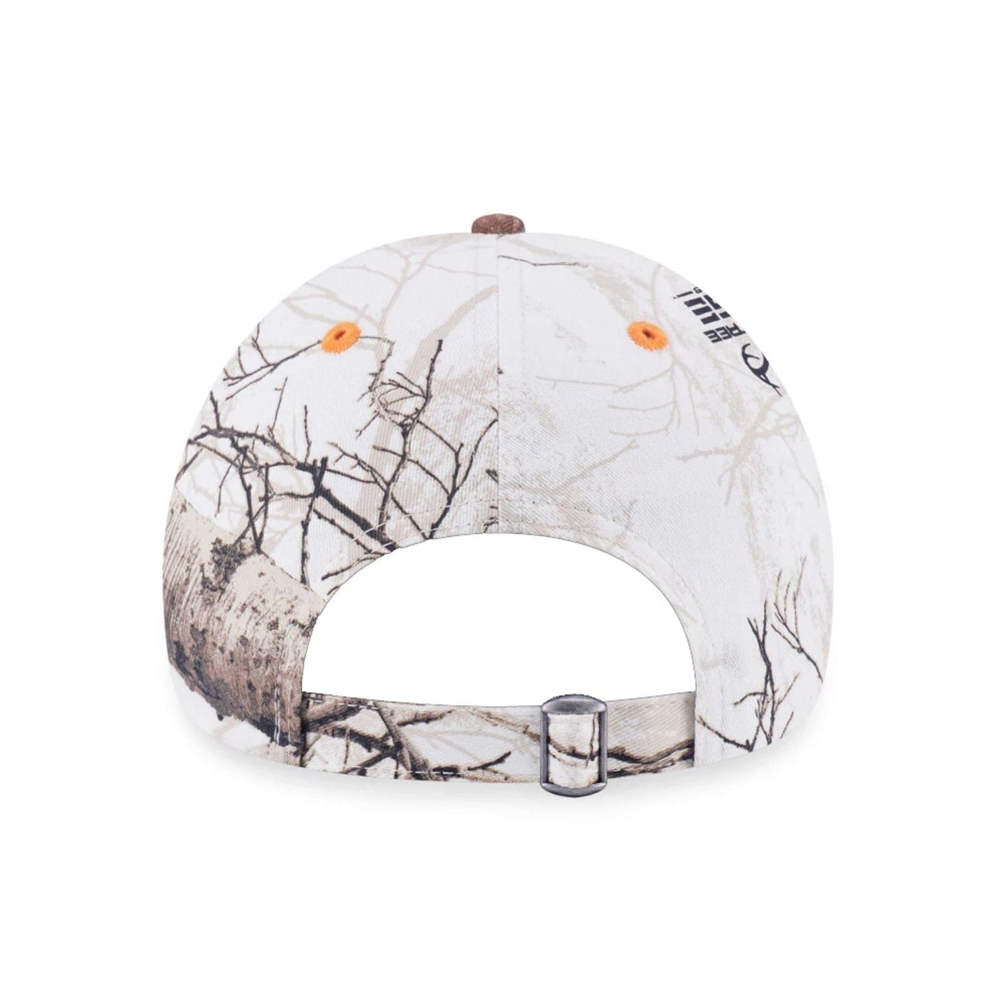 This is a New Era Earthy Skin Real Tree Snow 9FORTY Adjustable Cap 3