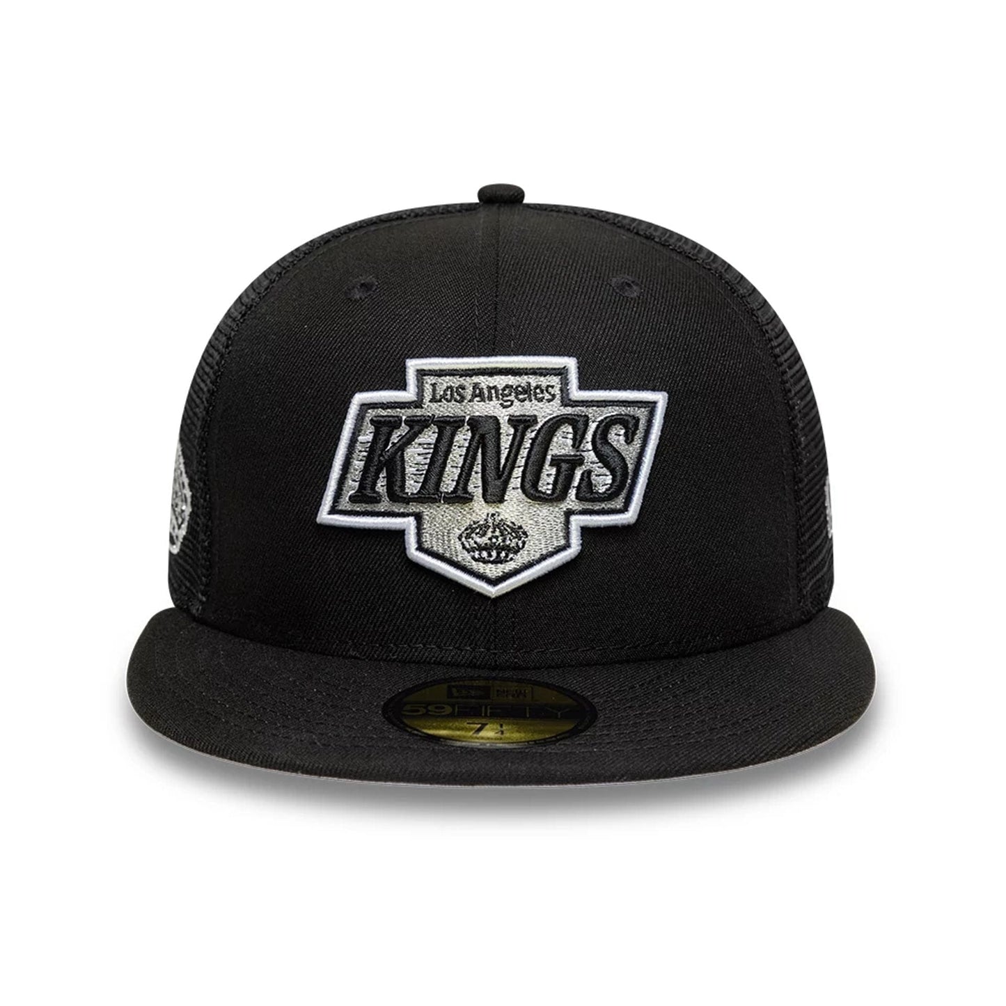This is a LA Kings NHL Street Culture Black 59FIFTY Fitted Cap 3