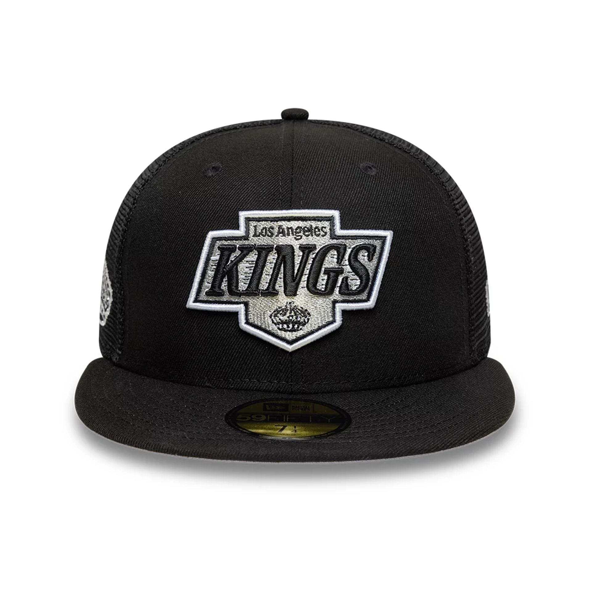 This is a LA Kings NHL Street Culture Black 59FIFTY Fitted Cap 3
