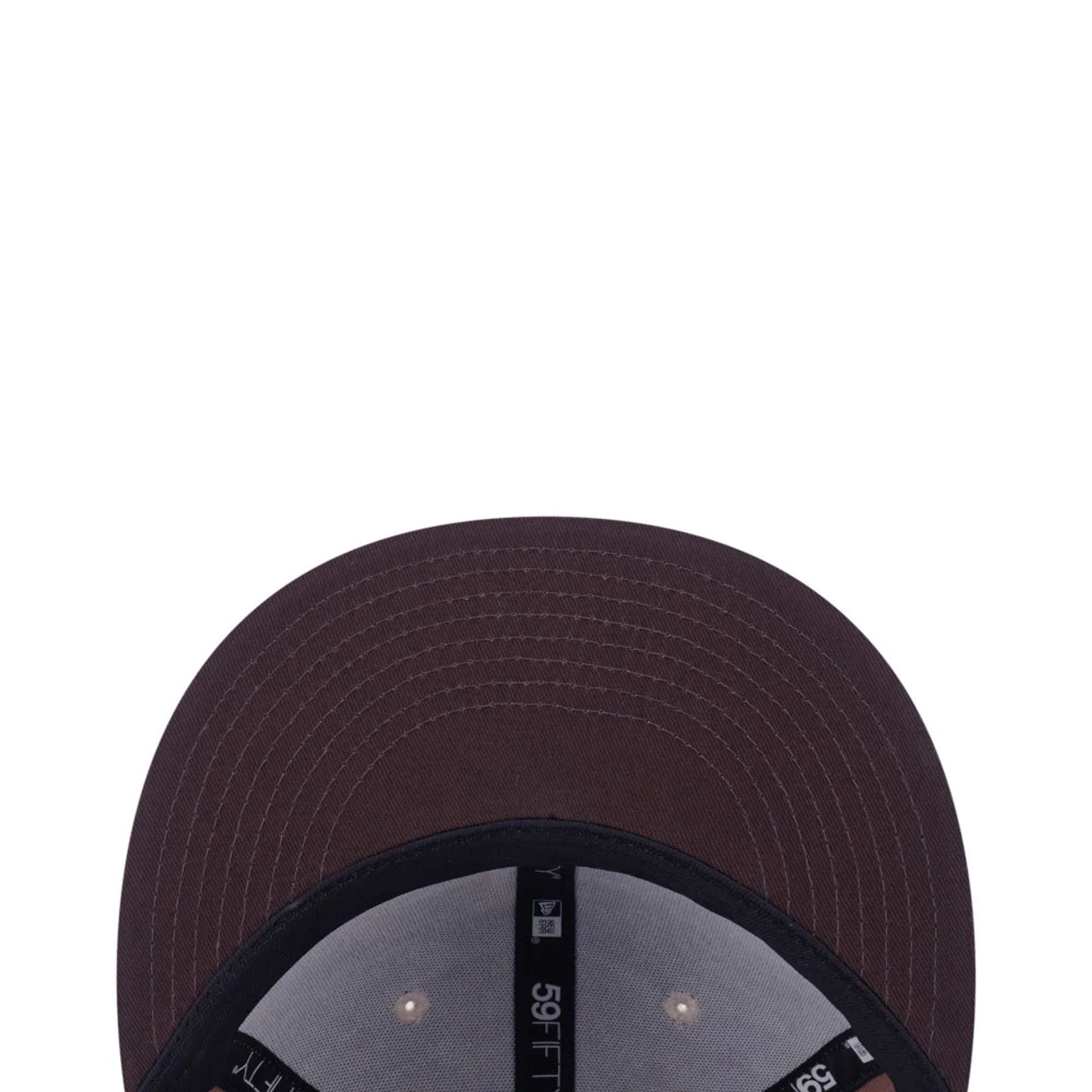 This is a LA Dodgers MLB Iced Latte Beige 59FIFTY Fitted Cap 5