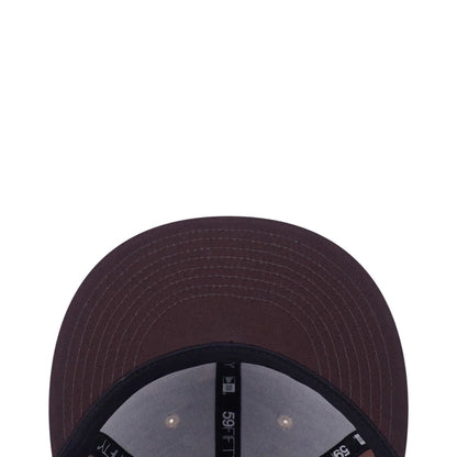 This is a LA Dodgers MLB Iced Latte Beige 59FIFTY Fitted Cap 5