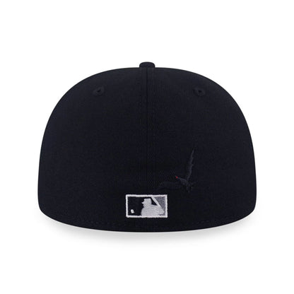 New York Yankees MLB Crows Black 59FIFTY Fitted Cap 4