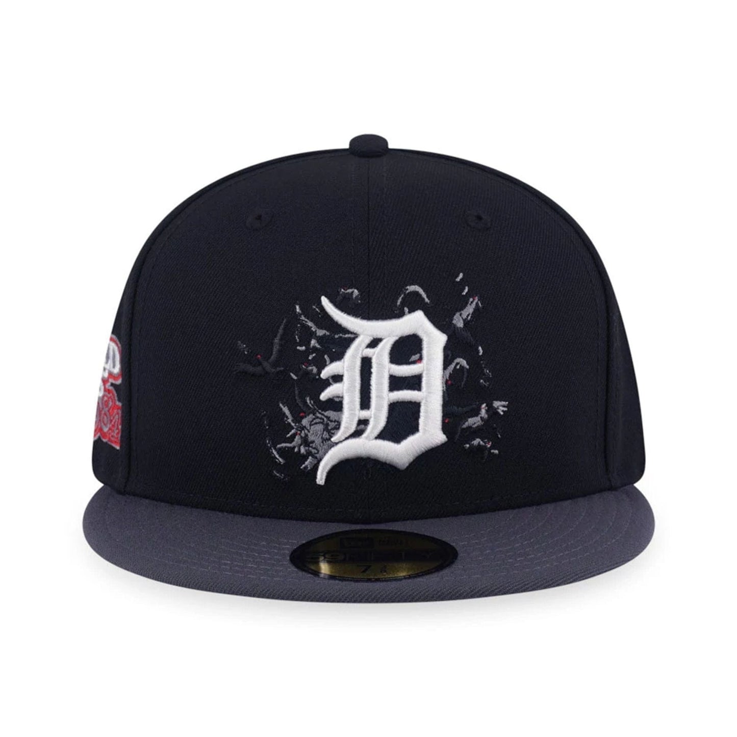 Detroit Tigers MLB Crows Black 59FIFTY Fitted Cap 2
