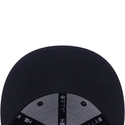 Pictured is this New Era NEC Logo 9FIFTY Snapback cap in black. 4