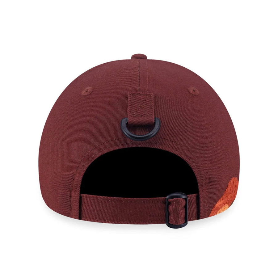 Pictured is this New Era Mountain Logo 9FORTY cap in open brown. 4