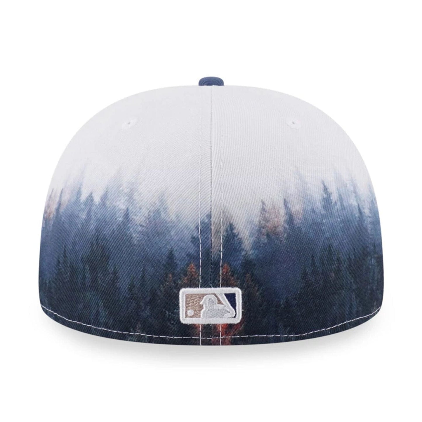 Pictured is this MLB Forest LA Dodgers 59FIFTY Fitted cap in dark blue. 4