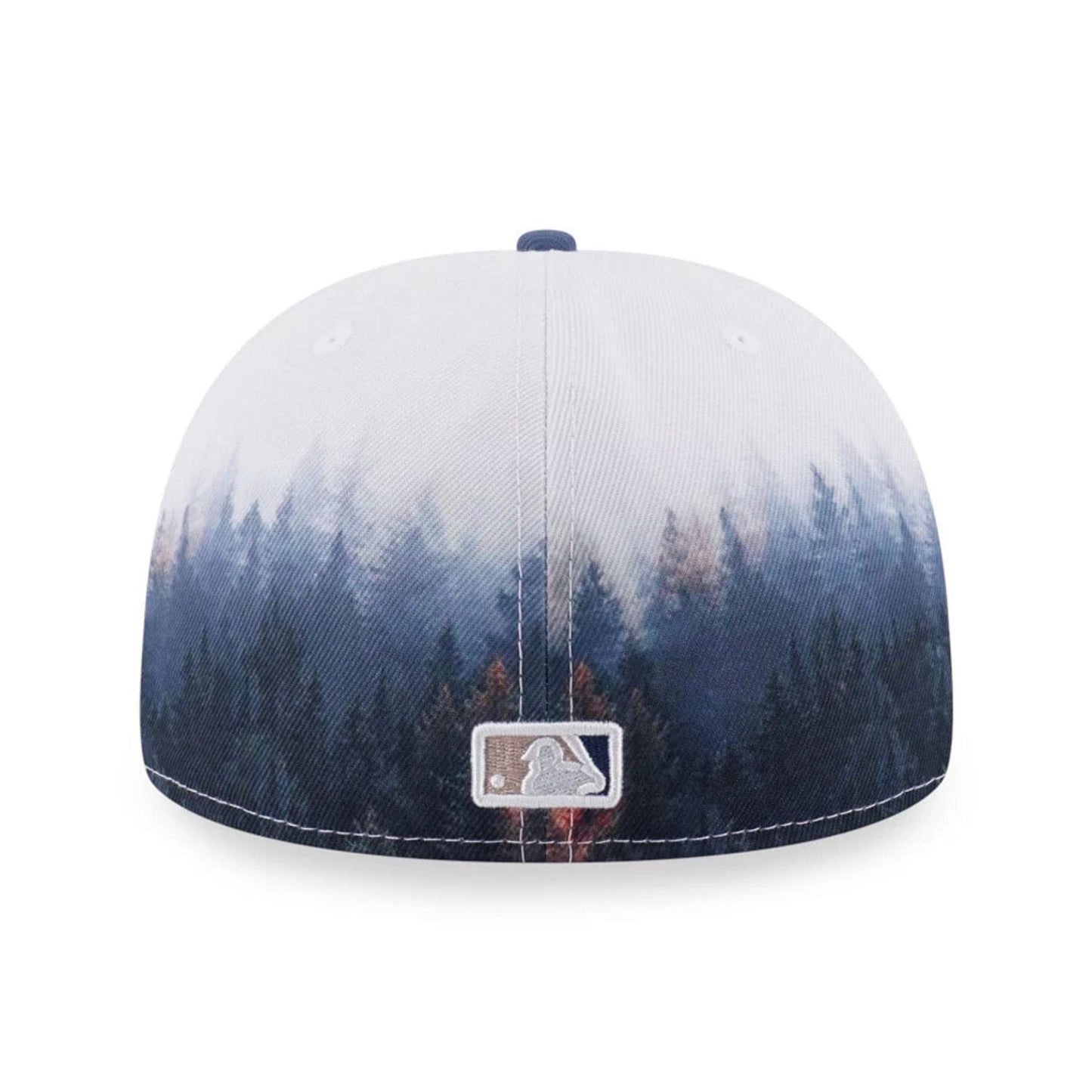 Pictured is this MLB Forest Boston Red Sox 59FIFTY Fitted cap in dark blue. 5