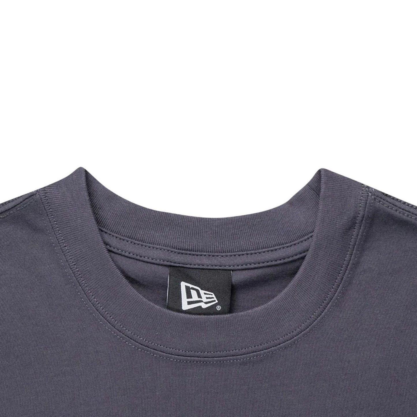 The Male model is wearing LA Dodgers MLB Patchwork Grey T-Shirt 6