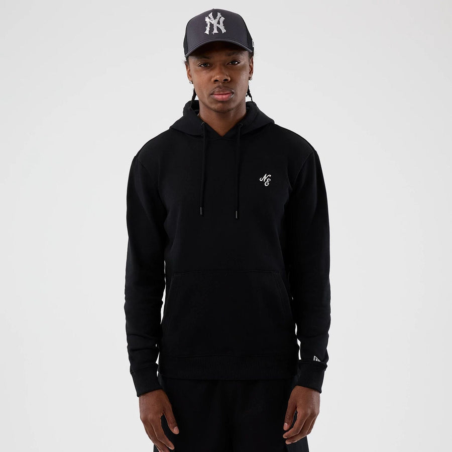  New Era Street Graphic Black Pullover Hoodie  1