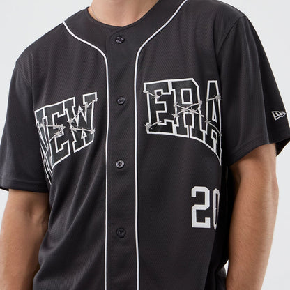  New Era Street Graphic Dark Grey Jersey  3