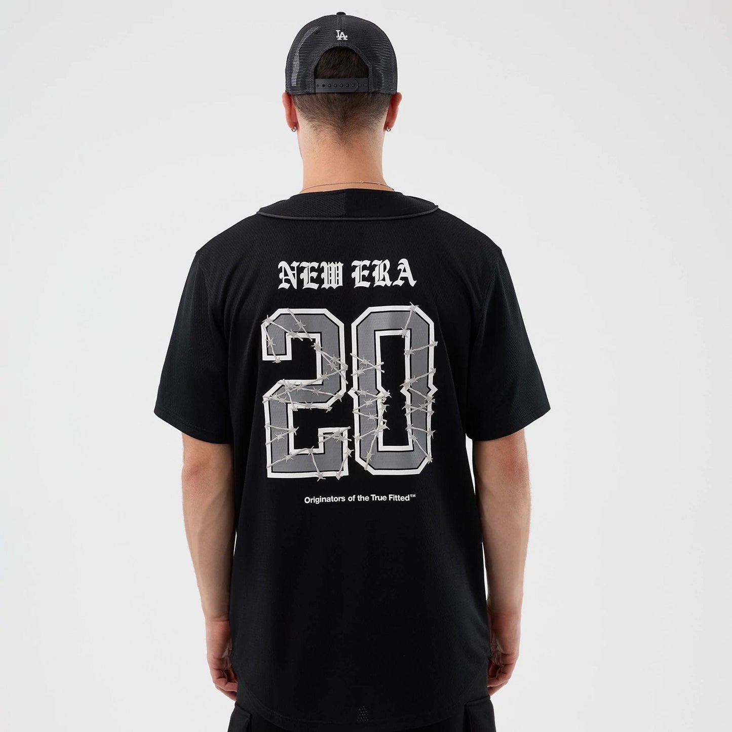  New Era Street Graphic Black Jersey  2