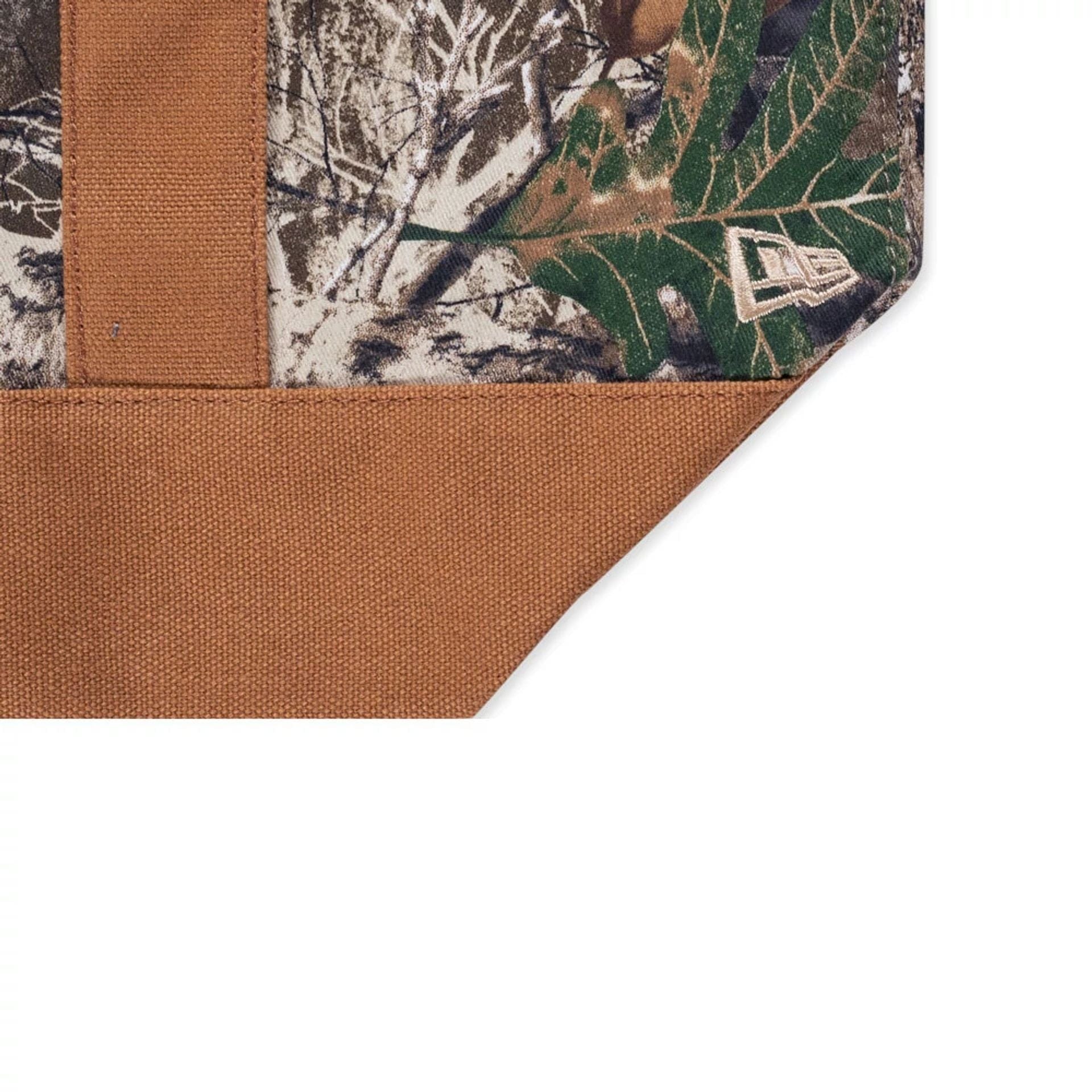 This is a New Era Earthy Skin Real Tree Edge Tote Bag 5