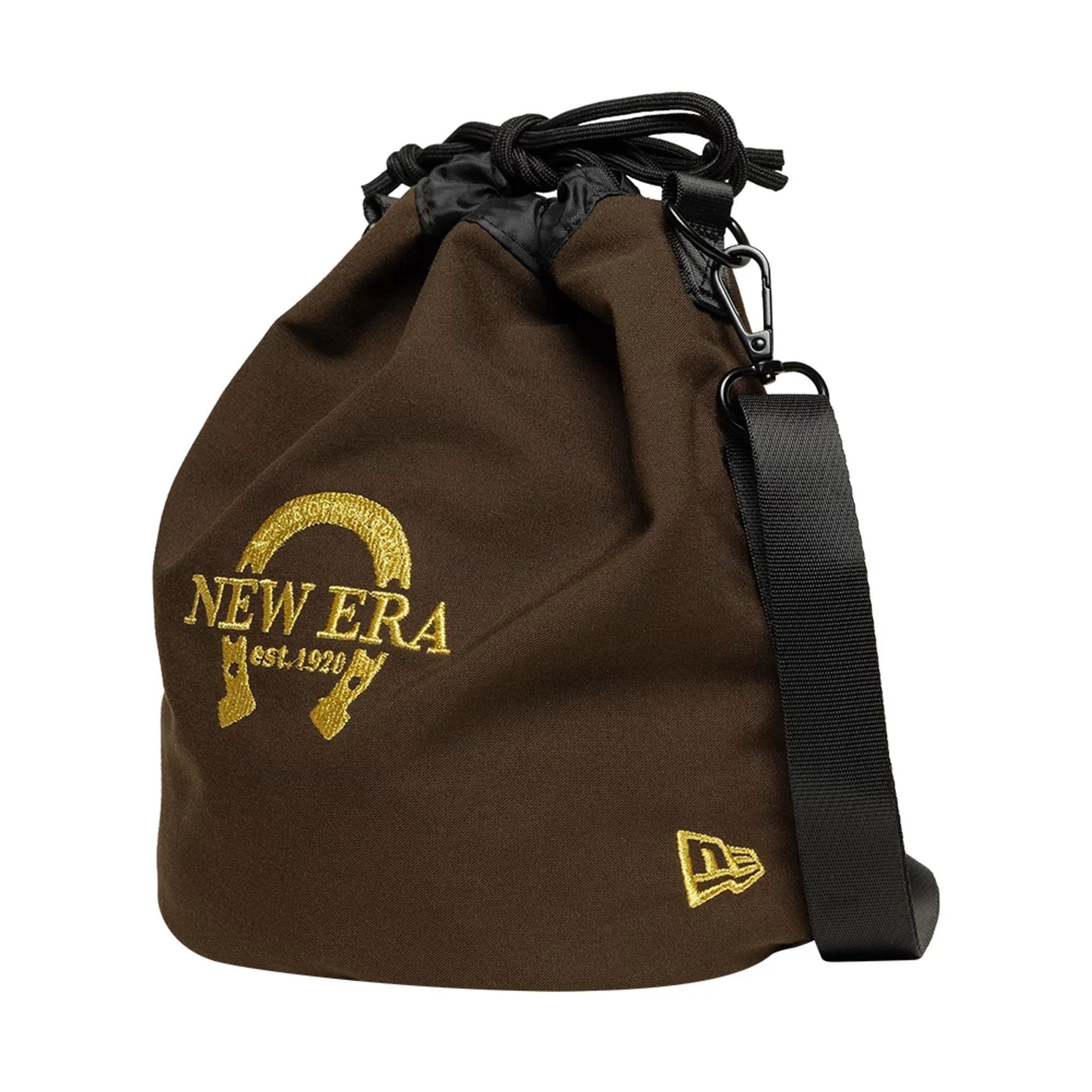  New Era Year Of The Horse Dark Brown Side Bag  1