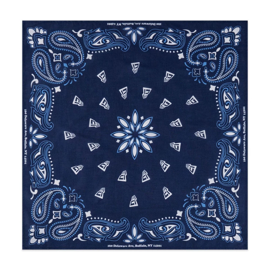 This is a New Era Street Swing Dark Blue Bandana 1