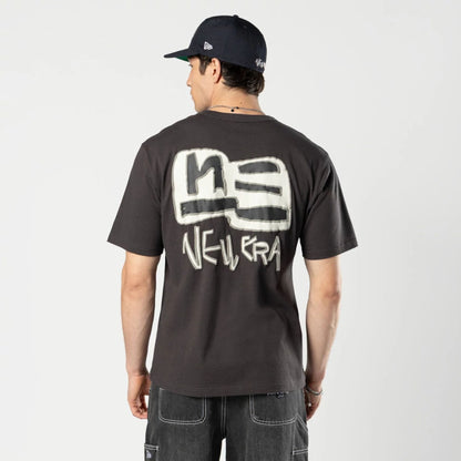 The Male model is wearing Ochiai Shohei Grey T-Shirt 2