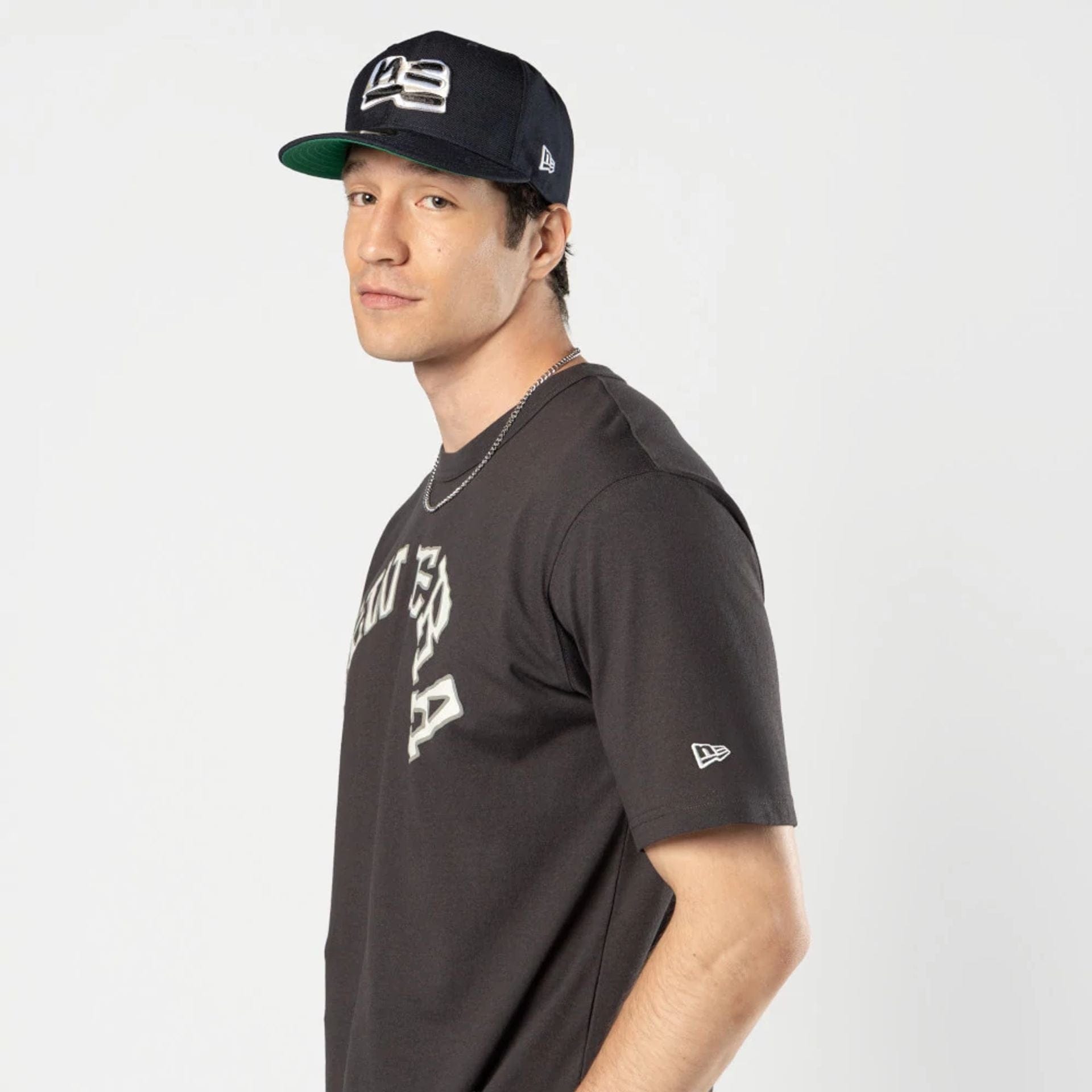 The Male model is wearing Ochiai Shohei Grey T-Shirt 3