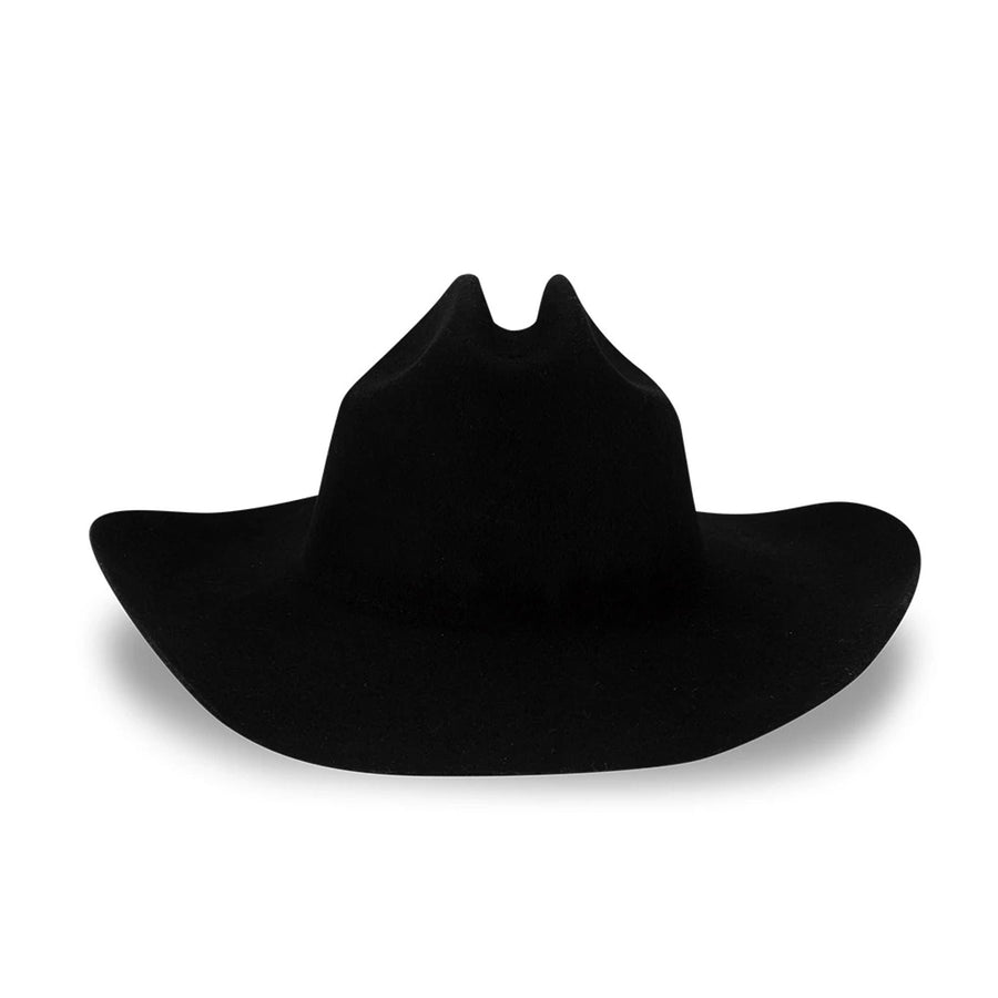 Pictured is this New Era Wool Rolled Brim Fedora hat in black. 5