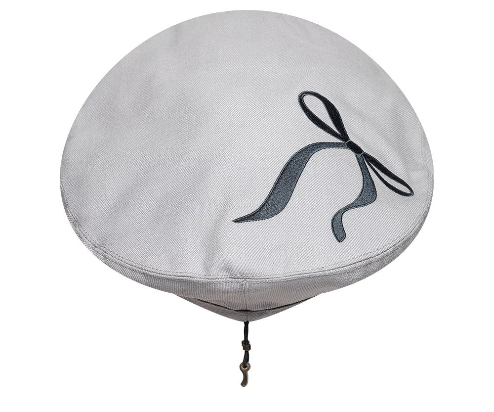 Pictured is this New Era Wool Beret in grey. 2