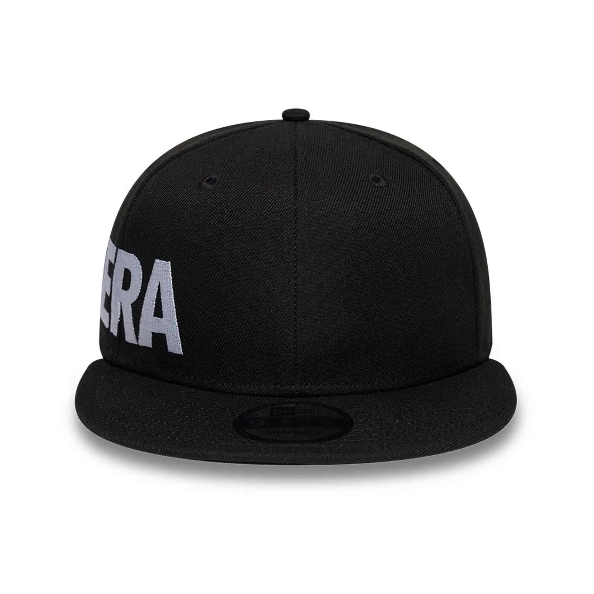 Pictured is this New Era Essential 9FIFTY Snapback cap in black. 2