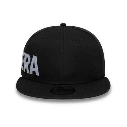 Pictured is this New Era Essential 9FIFTY Snapback cap in black. 2