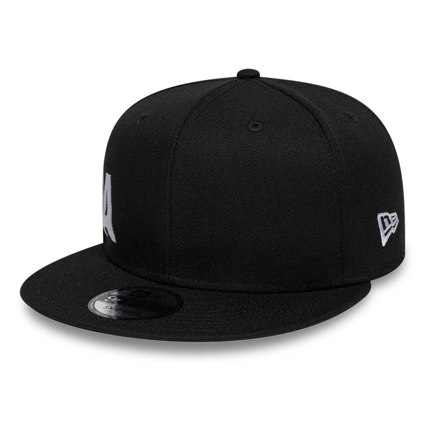 Pictured is this New Era Essential 9FIFTY Snapback cap in black. 6