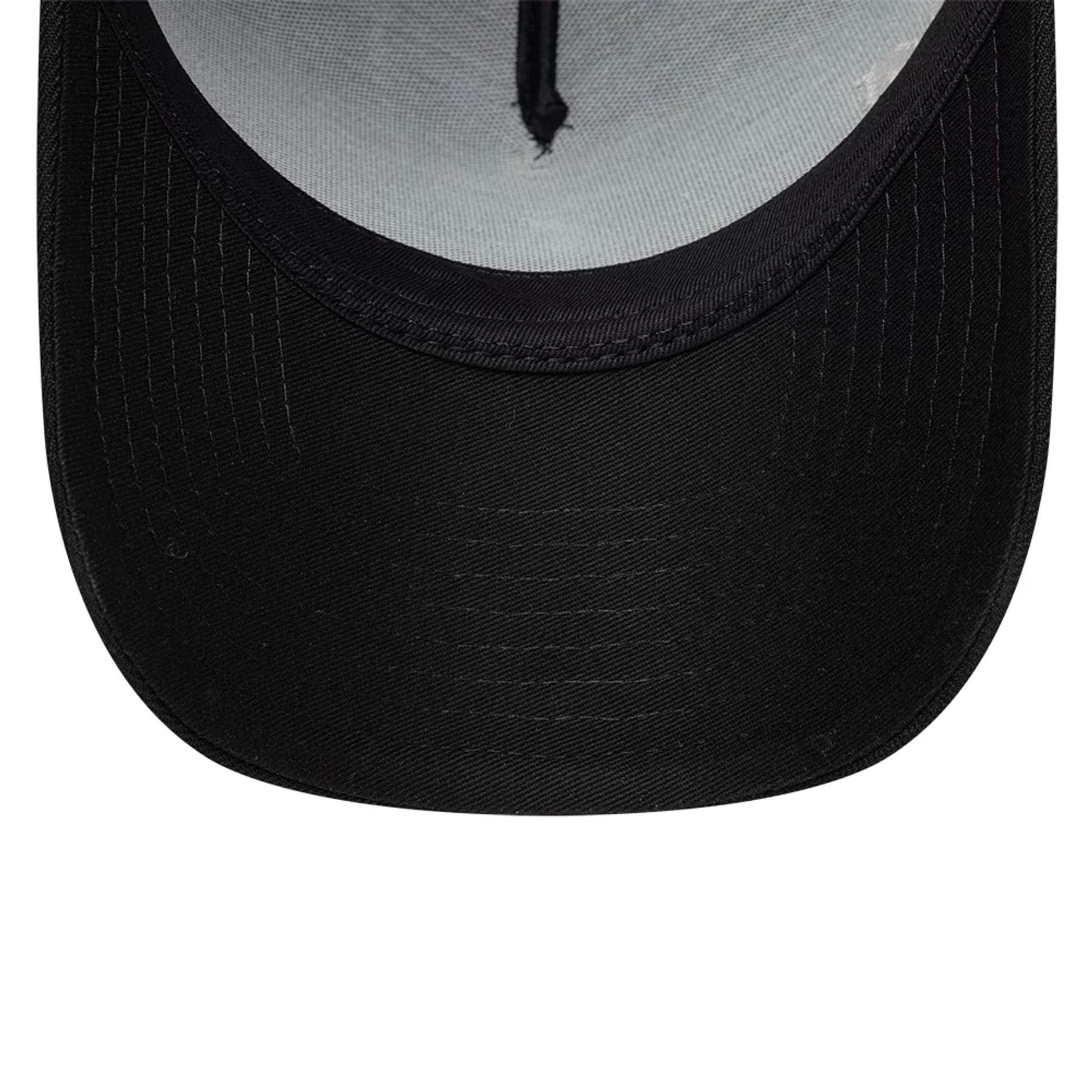 Pictured is this New Era Essential 9FORTY A-Frame cap in black. 7