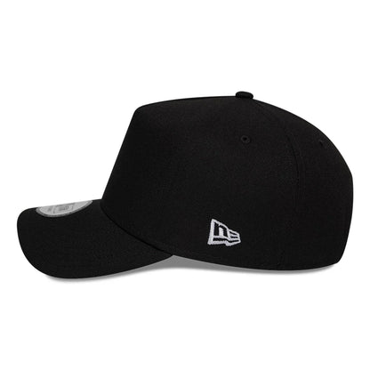 Pictured is this New Era Essential 9FORTY A-Frame cap in black. 6