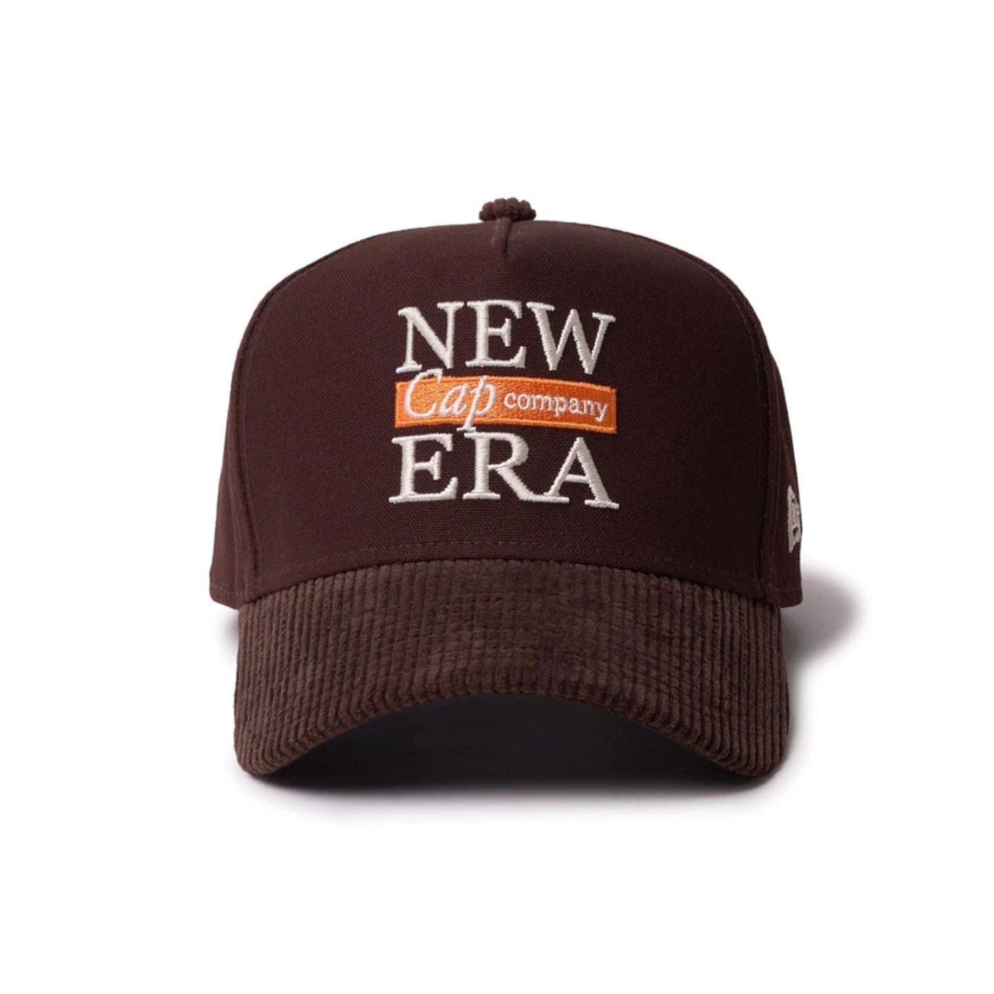 This is a  New Era Duck 2Tone Dark Brown 9FORTY A-Frame Adjustable Cap 2