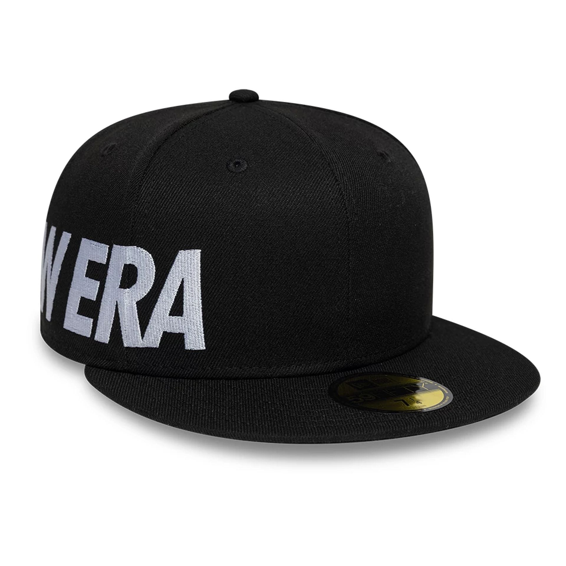 New Era Essential Black Embroidered 59FIFTY Fitted Cap | NEC EU