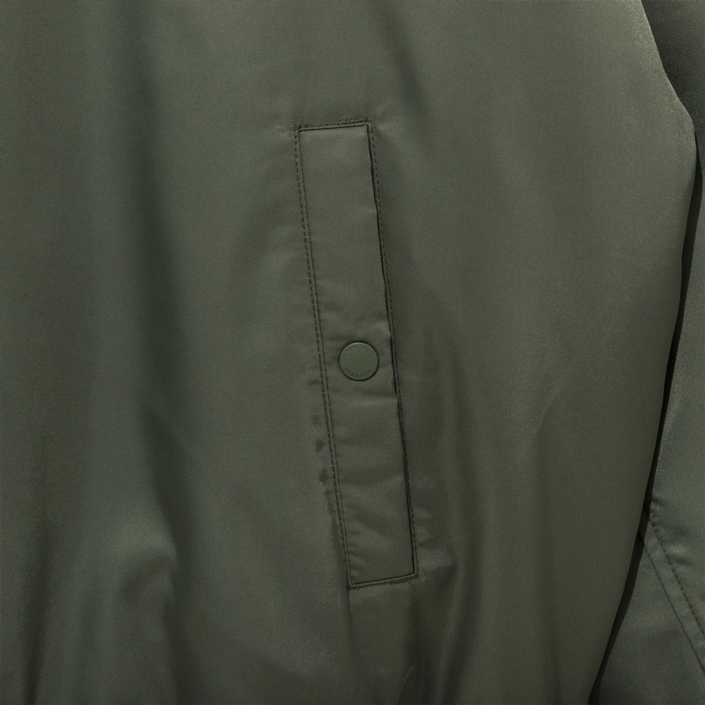 The Male model is wearing New York Yankees MLB Green Stadium Jacket  6