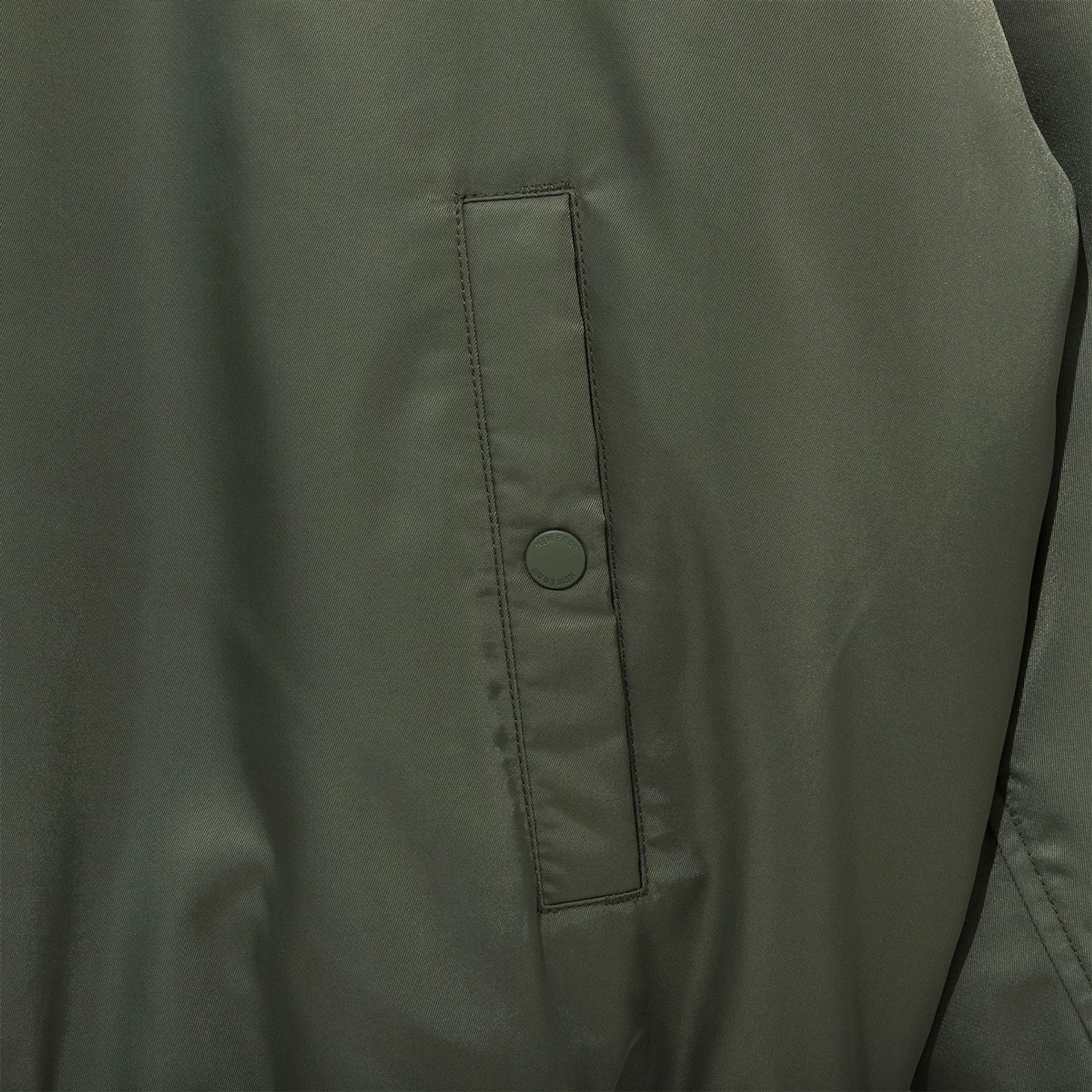 The Male model is wearing New York Yankees MLB Green Stadium Jacket  6