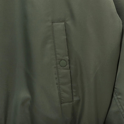 The Male model is wearing New York Yankees MLB Green Stadium Jacket  6