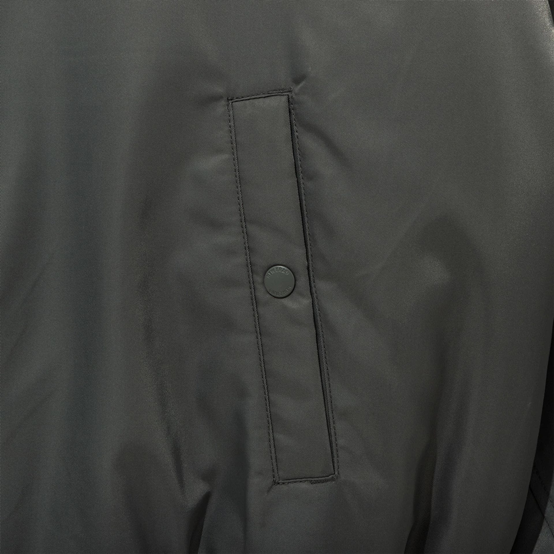 The Male model is wearing LA Dodgers MLB Grey Stadium Jacket  6