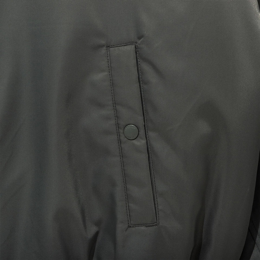 The Male model is wearing LA Dodgers MLB Grey Stadium Jacket  6