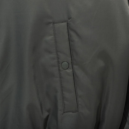 The Male model is wearing LA Dodgers MLB Grey Stadium Jacket  6