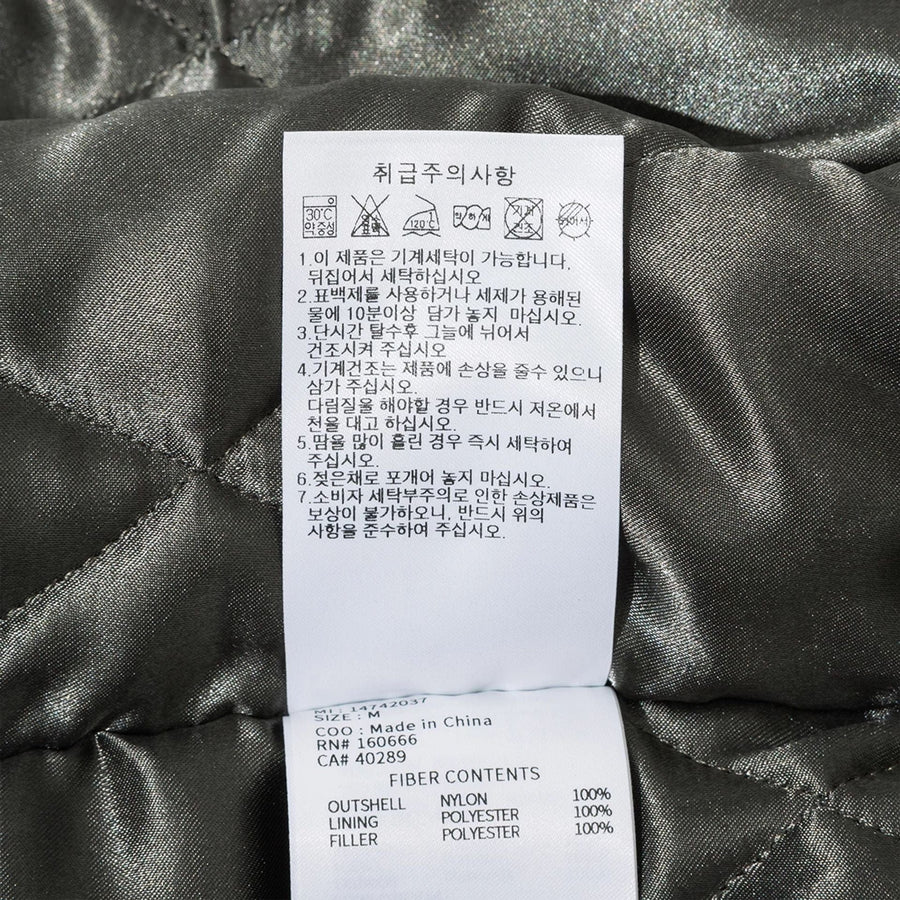 The Male model is wearing LA Dodgers MLB Grey Stadium Jacket  10